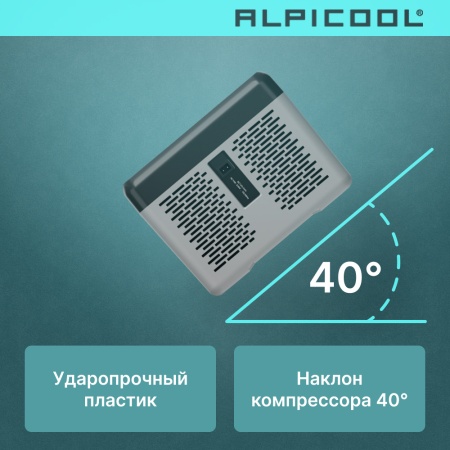 Компрессорный автохолодильник Alpicool C15(12/24V)